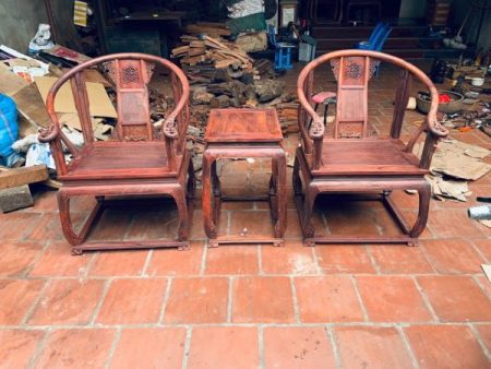 Bộ bàn ghế Minh Đế gỗ cẩm lai