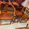 Bộ bàn ghế minh trọc gỗ hương Lào